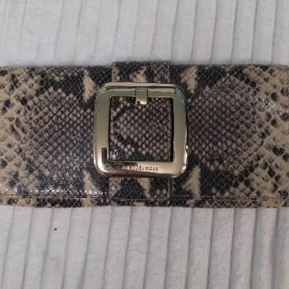 Michael Kors clutch snake leather - Picture 1 of 3